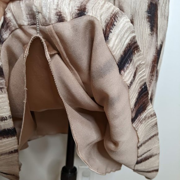 Peggy Jennings Silk Pleated Crinkle Skirt. Size S. - Picture 8 of 12